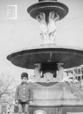 Jorge Baldarenas en Plaza Mitre, septiembre 1962
