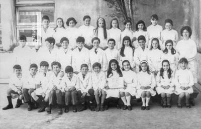 Cuarto grado Escuela Normal, noviembre 1967