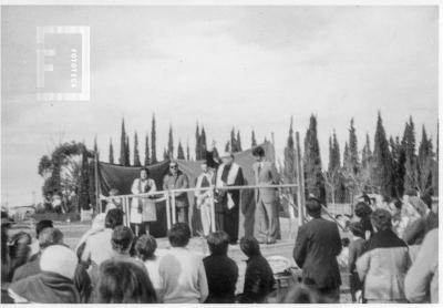 Barrio Garetto. Acto inauguración Plaza Albert Sabin