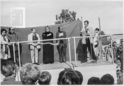 Barrio Garetto. Acto inauguración Plaza Albert Sabin