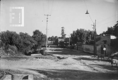 Calle Sarmiento y Alberdi