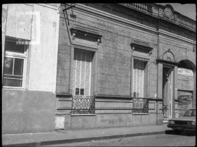 Casa de calle Rivadavia, junto al Hogar Vicentino, donde vivió Evaristo Bustos