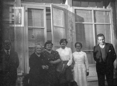 Grupo con Américo Varela
