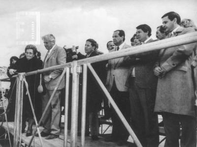 Bautismo del pesquero construido en Talleres Martins