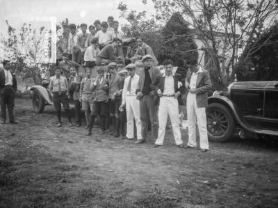 Día del estudiante, 21 de septiembre de 1932, alumnos Colegio Nacional