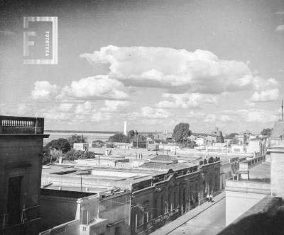 Vista desde el techo de la catedral hacia el este