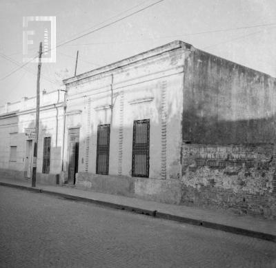 Casa de calle Ameghino 184 antes de las reformas