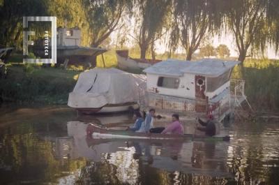 Canoa en Zanja de Doña Melchora