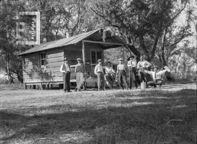Grupo en la isla