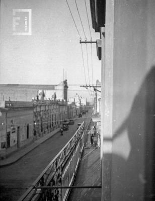 Calle desde balcón