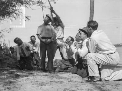 Grupo en la isla