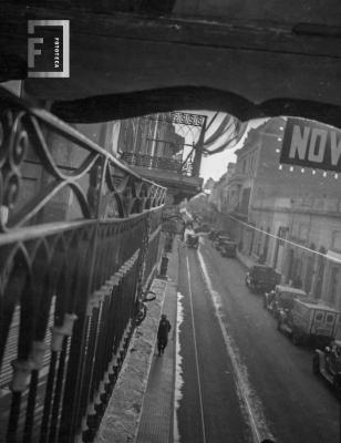 Calle desde balcón