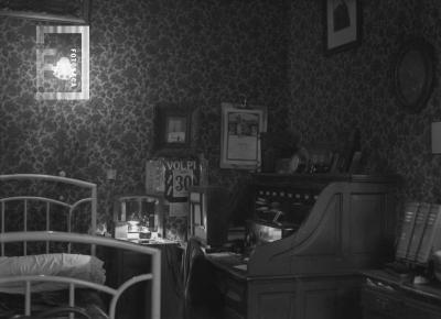 Dormitorio de César C. Bustos en Nación 124