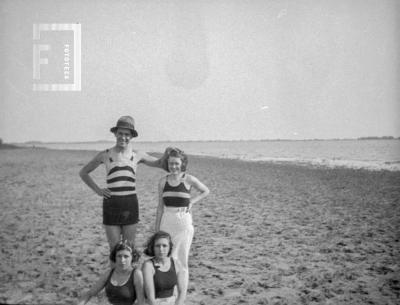 Grupo en la playa