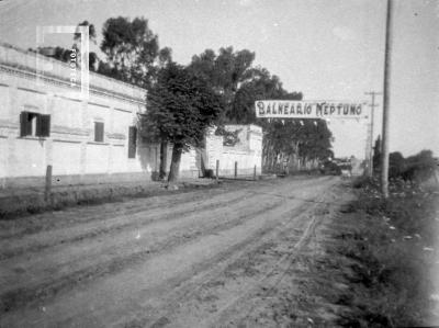 Balneario //Neptuno//, en instalaciones de las ex Aguas Corrientes