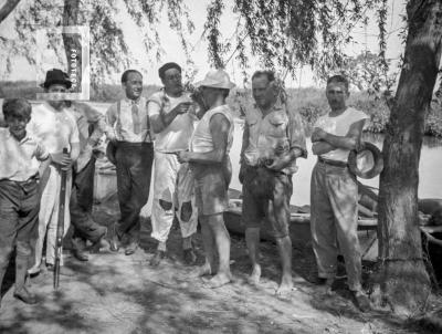Grupo en la isla