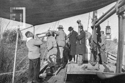 Grupo en velero
