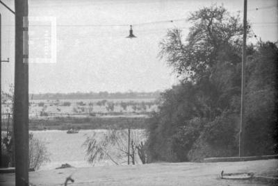 Vista del río desde calle Aguiar