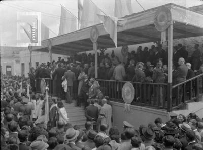 Acto 90º aniversario del Acuerdo, palco