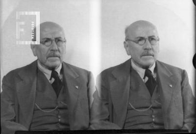 Fabio Arámburu anciano, retrato (2 tomas)