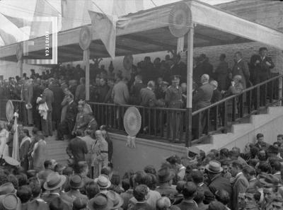 Acto 90º aniversario del Acuerdo, palco