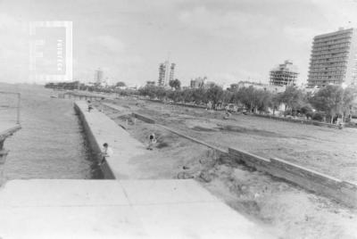 Plaza Náutica en construcción