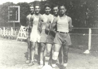 Equipo ganador del campeonato "Estímulo Cadetes"