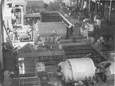 Central Termoeléctrica Vista Interior