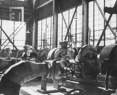 Central Termoeléctrica - Sala de Bombas