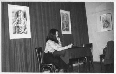 Srta. Elba Soto, Prof. Escuela de Teatro