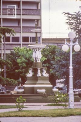 Fuente decorativa Plaza Mitre