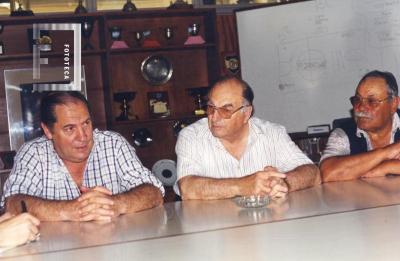 Club Del Acuerdo, Presidente Mario Echeverria y Sr. Jorge Teisseire