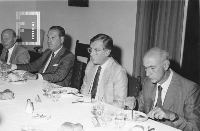 Aldo Ramini, Haroldo Zuelgaray, Mario Leoni y Manuel Marchiano