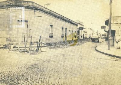 Obras de desagüe en calle Garibaldi