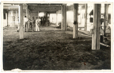 Obra construcción hotel de solteros 