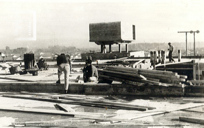 Construcción Hotel de solteros 
