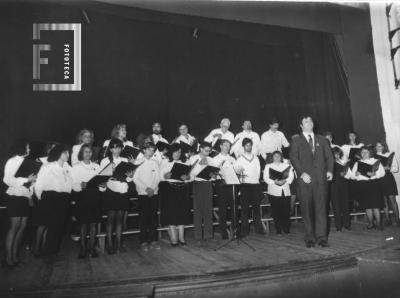 Coro en Teatro Municipal