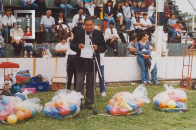 Acto clausura Torneos Intercolegiales Siderar 98