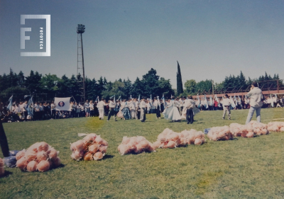 Entrega de premios - II Torneo Interescolar Siderar 1997