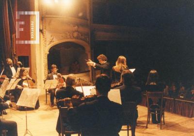 Orquesta en Teatro Municipal