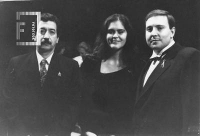 Rubén Yulió, Lorena Barile y Orlando Millaá