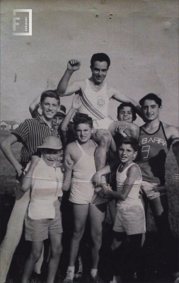 Cecilio Quiroga - ganador Maraton de Somisa 1962