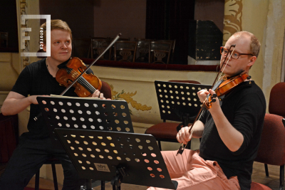 Ensayo Pekka Kuusisto (violinista finlandés) - Filarmónica de Cámara de Bremen