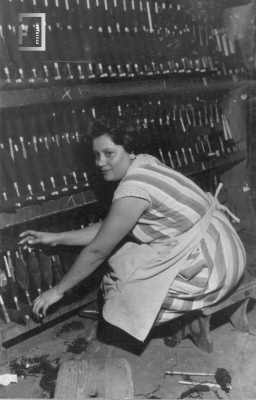 Fábrica Textil La Emilia - obrera Mabel Salas 