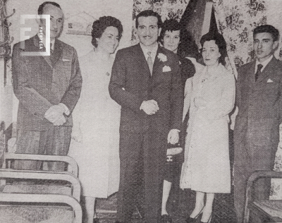 Casamiento Salvador Cabezas - Nélida González