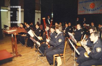 Banda de la Policía en Teatro Municipal