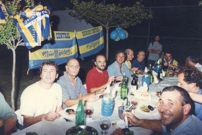 Roberto Fontanarosa en inauguración Filial de Rosario Central en San Nicolás