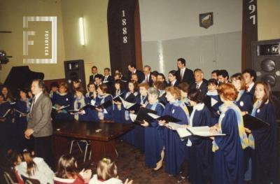 Coro Estable Municipal en Aula Magna Escuela Normal