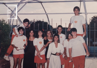 Grupo alumnos egresados Escuela Club Belgrano 
