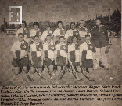 Plantel de reserva - Hockey Club Del Acuerdo 